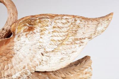 A Gilded Age Conservatory Swan