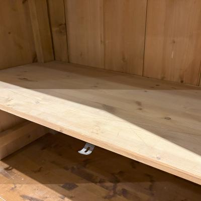 A Grand Georgian Style Pine Library Cupboard or Kitchen Cabinets C 1920 