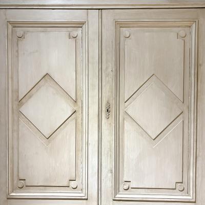 A Grand Georgian Style Pine Library Cupboard or Kitchen Cabinets C 1920 