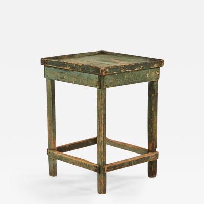 A Green Side Table