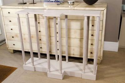 A Grey Painted Model Stand Console Table Designed by Sir John Soane