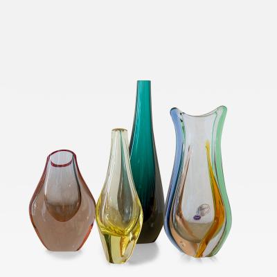 A Group of Four Heavy Vases