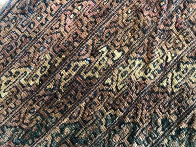 A Group of Three Framed Pre Columbian Textile Fragments