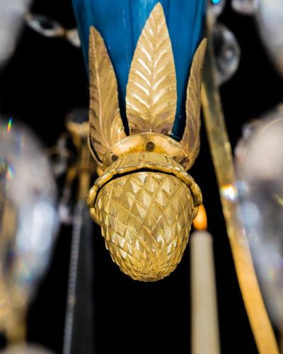 A HIGHLY IMPORTANT RUSSIAN CHANDELIER ATTRIBUTED TO JOHANN ZEKH