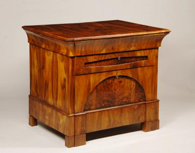 A Handsome Biedermeier Four Drawer Commode