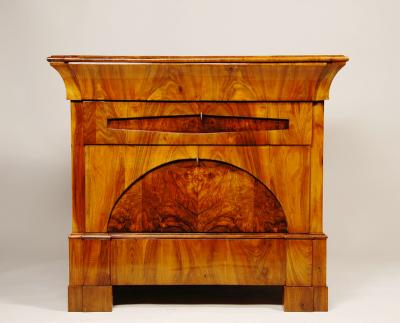 A Handsome Biedermeier Four Drawer Commode