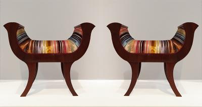 A Handsome Pair of Biedermeier Benches