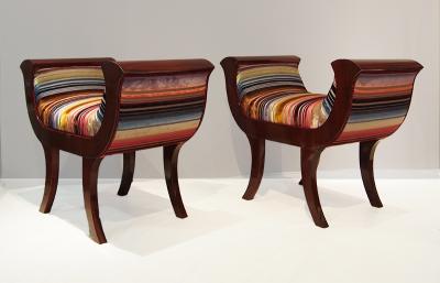 A Handsome Pair of Biedermeier Benches