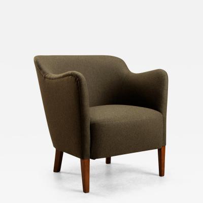 A J Iversen Armchair by Birthe Iversen for A J Iversen Denmark 1940s