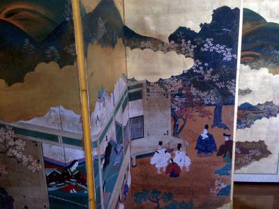 A Japanese Antique Floor Screen