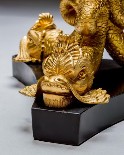 A LARGE GEORGE IV HURRICANE LANTERN