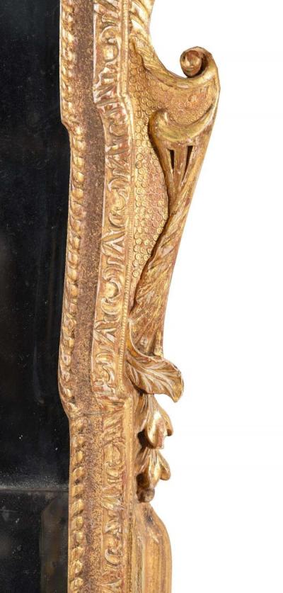 A Large 18th Century George I Gilt Gesso Pier Glass Attributed to John Belchier
