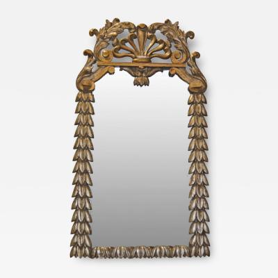 A Large Borghese Antiqued Mirror