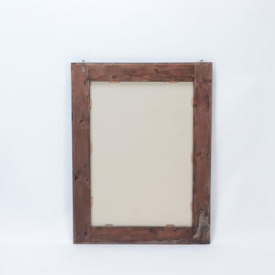 A Large Dutch style ebonIzed frame with ripple carving Circa 1940 