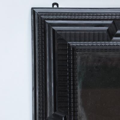 A Large Dutch style ebonIzed frame with ripple carving Circa 1940 