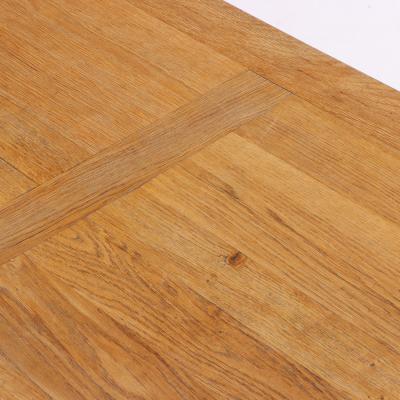 A Large French Oak Farm Table C 1960 