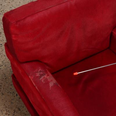 A Large Italian Mid Century Modern Swivel Lounge Chair C 1960 