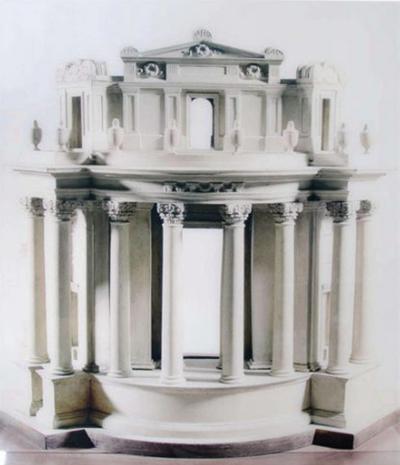 A Large Scale Photograph of Sir John Soane s Bank of England Model 2014