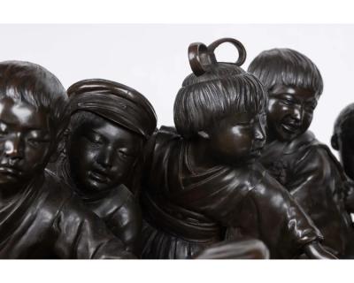 A Large and Exceptional Japanese Meiji Period Tokyo School Bronze Sculpture