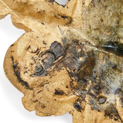 A Louis XV style gilt bronze mounted Vernis Martin and parquetry vitrine