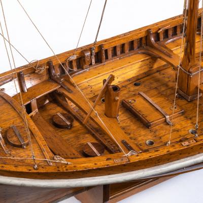 A Lugger lifeboat model by Twyman for the International Exhibition London 1862