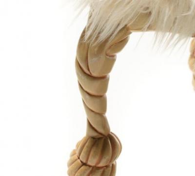 A M E Fournier Napoleon III Style Twisted Rope Frame Ottoman