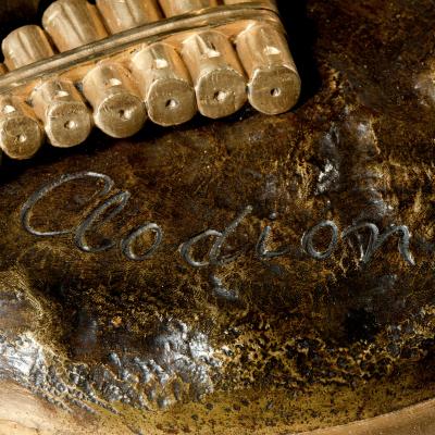 A Magnificent Pair of Louis XVI Candelabra after Clodion