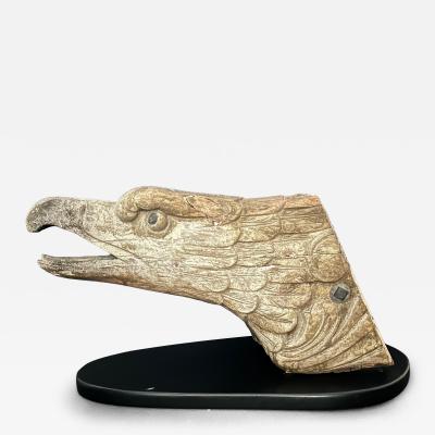 A Magnificent late 18th century ships Carved Eagle Figurehead 