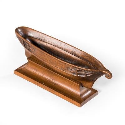 A Mahogany Miniature Hull Model Of A Galleon