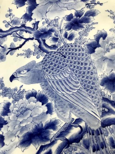 A Massive Antique Japanese Arita Porcelain Plate