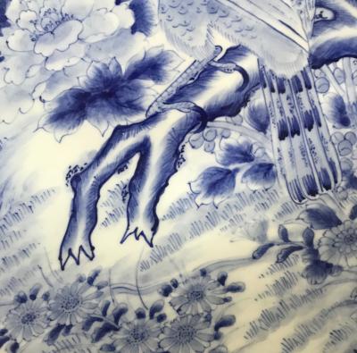 A Massive Antique Japanese Arita Porcelain Plate