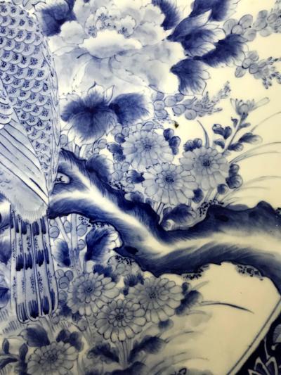 A Massive Antique Japanese Arita Porcelain Plate