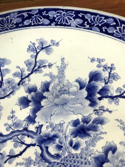 A Massive Antique Japanese Arita Porcelain Plate