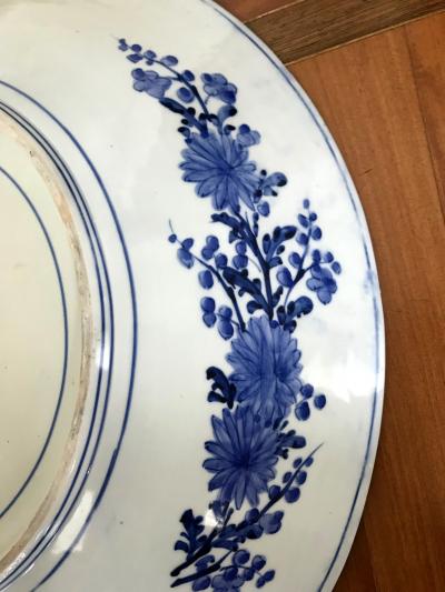 A Massive Antique Japanese Arita Porcelain Plate