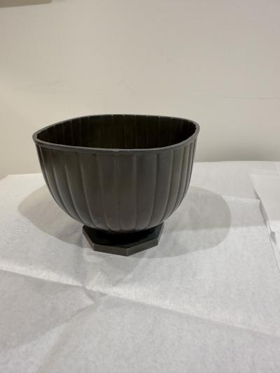 A Metal Vase by Just Andersen Denmark 1930s 