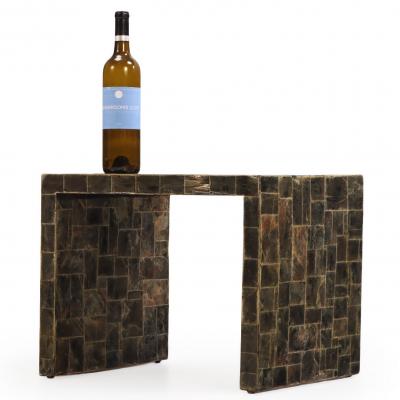 A Mica End Table or Small Coffee Table in the manner of Jean Michel Frank