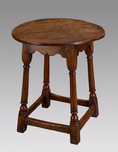 A Mid 18th Century Small Oak Tavern Table