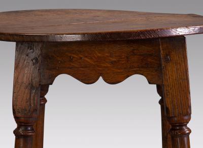 A Mid 18th Century Small Oak Tavern Table