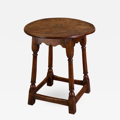 A Mid 18th Century Small Oak Tavern Table