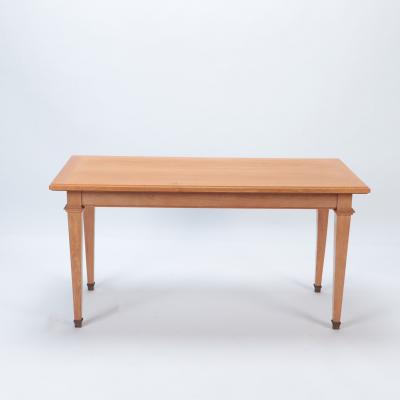 A Mid Century French oak library table Circa 1940 