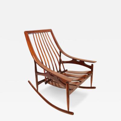 A Mid Century Modern Rocking Chair C 1950 