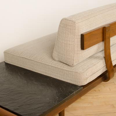 A Mid Century Modern sofa in the manner of Adrian Pearsall 