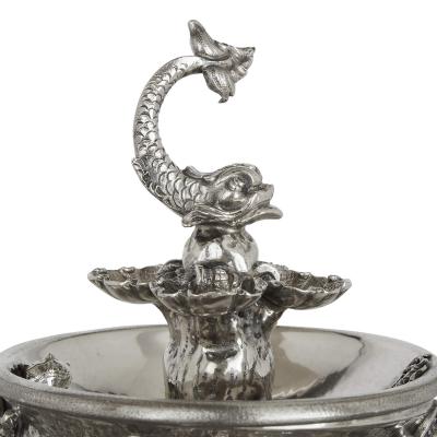 A Milanese sterling silver 20th century fountain centrepiece
