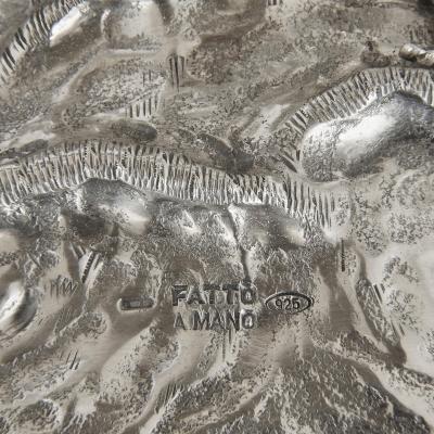 A Milanese sterling silver 20th century fountain centrepiece