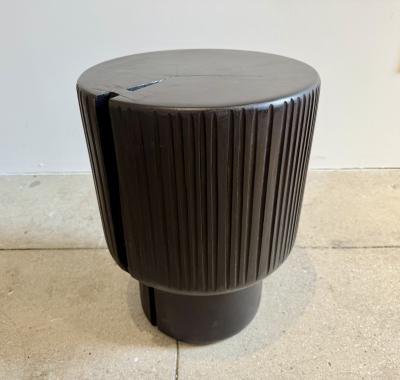 A Modern design Taburet side table Crafted by Carlos Mendoza Acosta