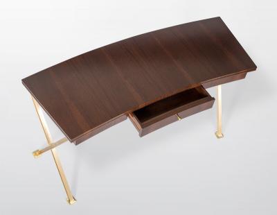A Modernist Single Drawer Desk by Iliad Design