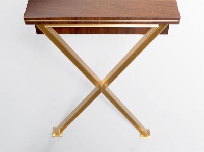 A Modernist Single Drawer Desk by Iliad Design