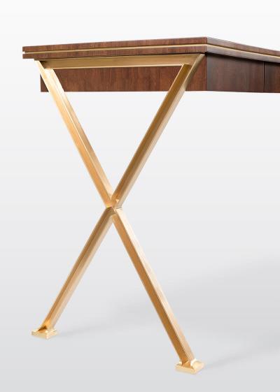 A Modernist Single Drawer Desk by Iliad Design