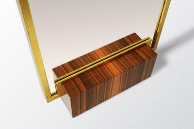 A Modernist Style Free Standing Mirror by ILIAD Design