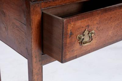 A Narrow Three Drawer Sideboard Dresser c 1760